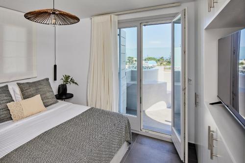 Postel nebo postele na pokoji v ubytování EPICENTER LUXURY RESIDENCE