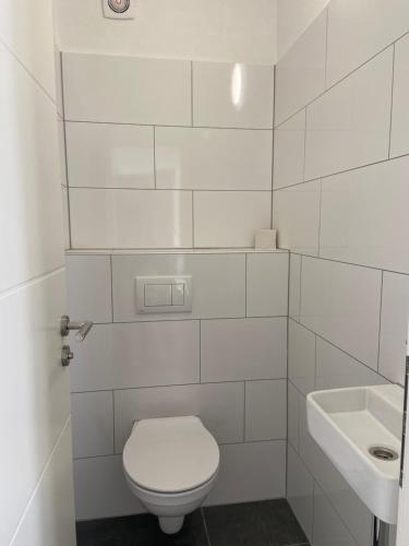 Bilik mandi di Apartment in Zentrum Krefeld