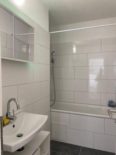 Bilik mandi di Apartment in Zentrum Krefeld