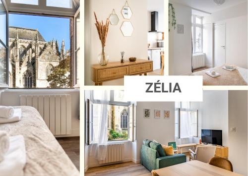 Zélia - 2 chambres - Dinan centre historique