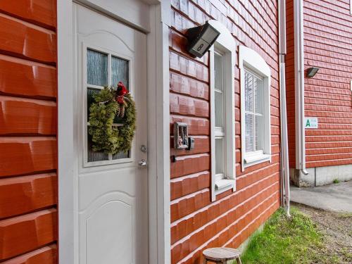 Bygningen som feriehuset ligger i