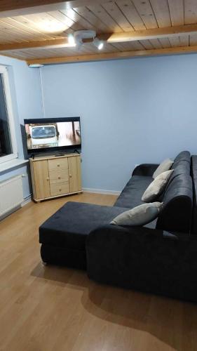 Posezení v ubytování Beskidzka Apartments