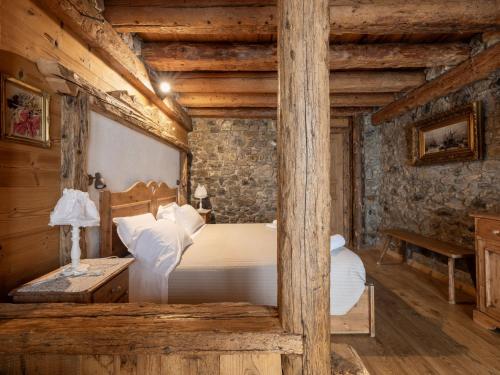 Apartment Nido del Picchio by Interhomeにあるベッド