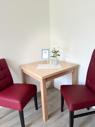 Posezení v ubytování Schröders Gästehaus
