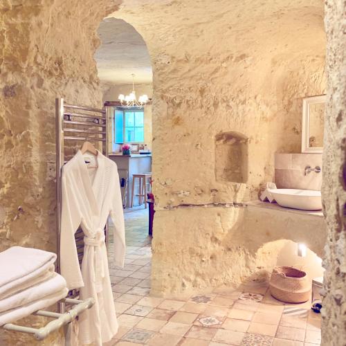 Ванная комната в Le Gaimont Maison d'Hôtes Vouvray