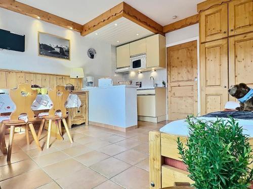 Studio à Tignes, 4 pers, balcon sud, proche pistes