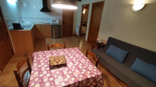 Kuchyň nebo kuchyňský kout v ubytování Apartaments Beta