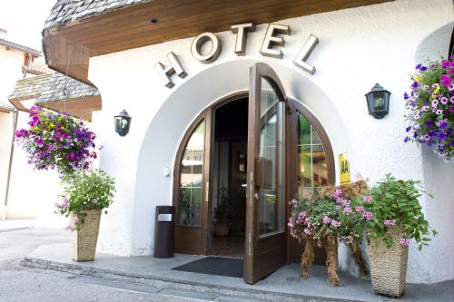 The facade or entrance of Hotel Wilder Mann