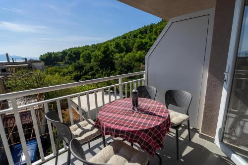Balkón nebo terasa v ubytování Apartmani Malbašić