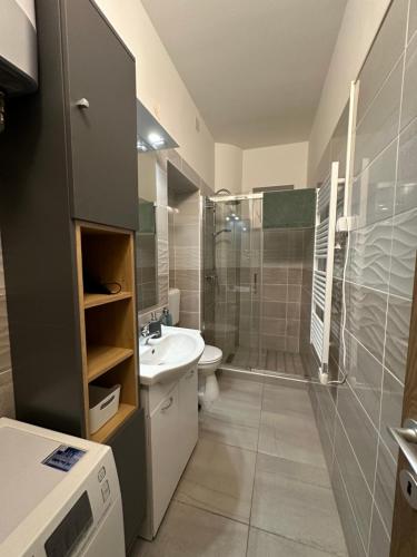 A bathroom at Travel Studio