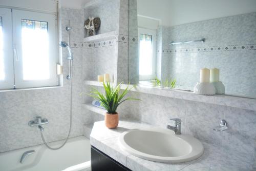 Ένα μπάνιο στο Apartment Margerita