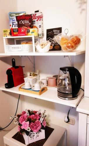 Dapur atau dapur kecil di Rara Domus B&B