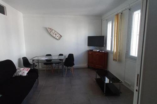 Barcarès village - RdC de maison indép. 2/6 p