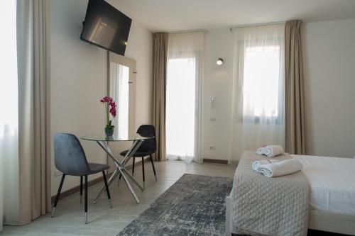 Katil atau katil-katil dalam bilik di Green Guest House