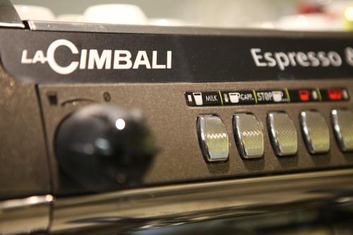 a close up of the control panel of a laptop computer at Hotel IN in Međugorje