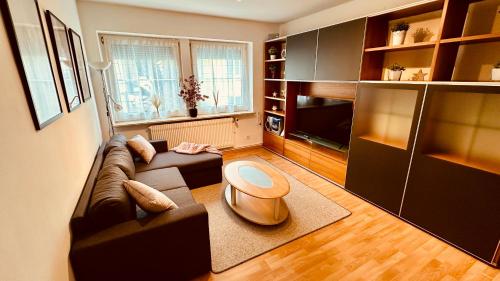 Χώρος καθιστικού στο Holiday am Marktplatz Freudenstadt