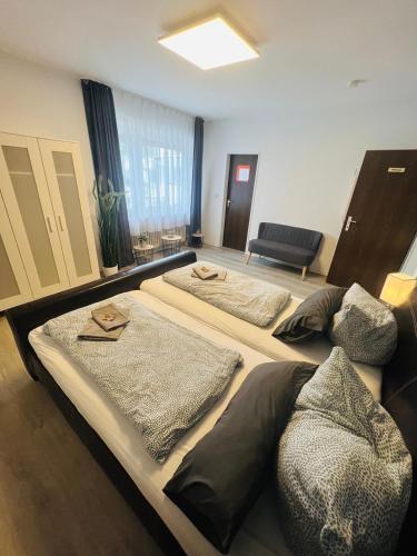 Cama o camas de una habitación en Die Schlafstube