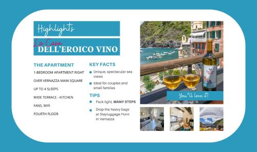 Zdjęcie z galerii obiektu La Casa dell'Eroico Vino w mieście Vernazza