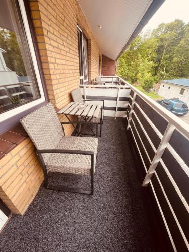 Un balcón o terraza de Die Schlafstube