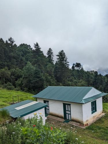 Het gebouw waarin de homestay zich bevindt