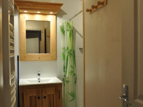 Koupelna v ubytování Charmant appartement avec terrasse, parking couvert et WIFI - FR-1-692-56