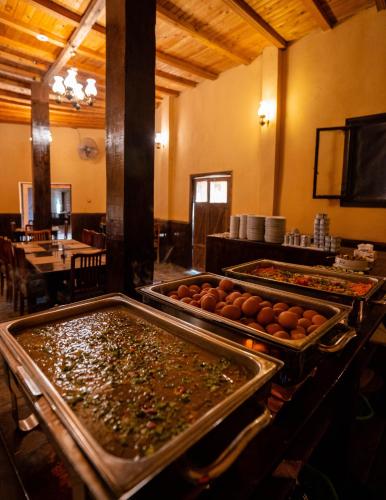 Mad på hotellet eller i nærheden