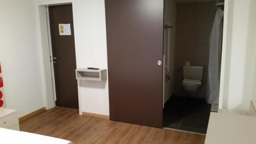 ห้องน้ำของ Ristorante Stazione con alloggio