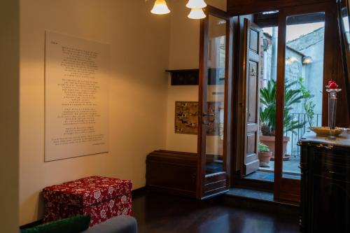 Katil atau katil-katil dalam bilik di Casa Arezzo al Duomo