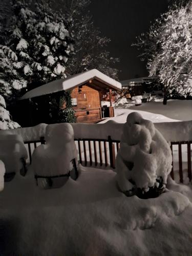 Gästehaus Verena im Winter