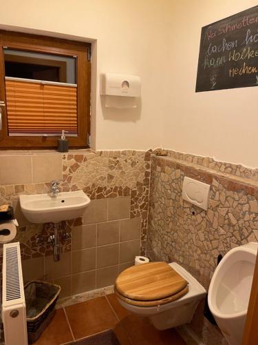 Un baño de Süße Wohnung Privatvermieter