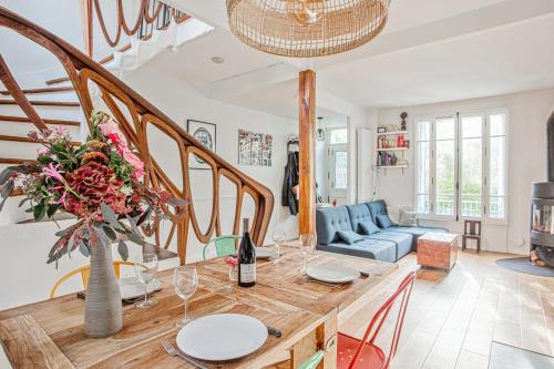 Stylish house in Le Pré-Saint-Gervais - Welkeys