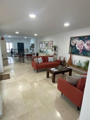 Posezení v ubytování APARTAMENTO SAN JOSE