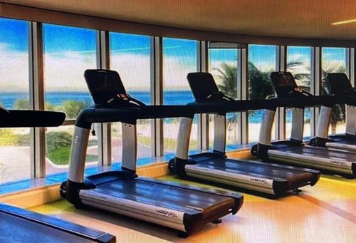 The fitness centre and/or fitness facilities at Hotel Nacional quarto 1611