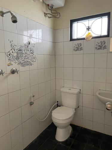 Koupelna v ubytování Diana Puncak resort