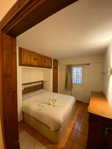 Кровать или кровати в номере Bugaboo WINTER