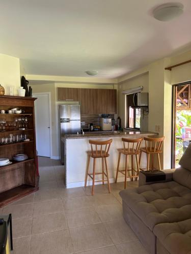 Η κουζίνα ή μικρή κουζίνα στο Beautiful 3 Bdr Apartment in Cumbuco by the beach