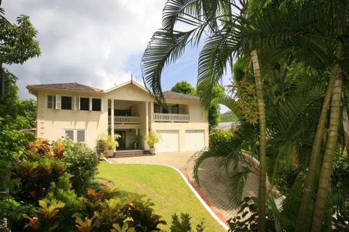 Сад в Villa Ashiana - Beautiful 3-bedroom villa in Marigot Bay villa