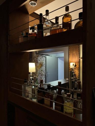 Lounge nebo bar v ubytování Amical Hotel