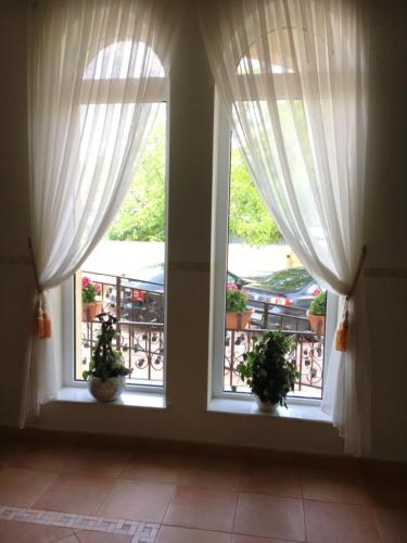 Balkón nebo terasa v ubytování Casa Veronica