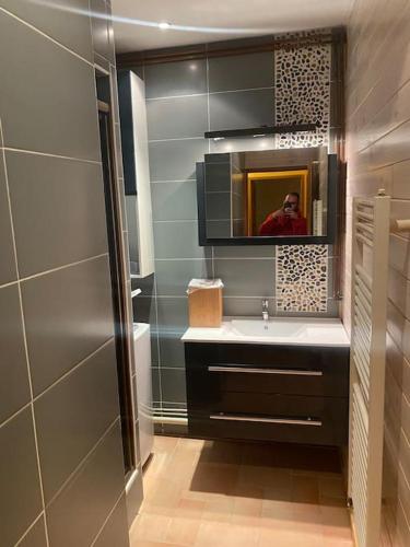 Photo de la galerie de l'établissement Appartement chaleureux (chalets), à Rencurel