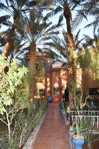 Taman di luar Riad le Petit Jardin