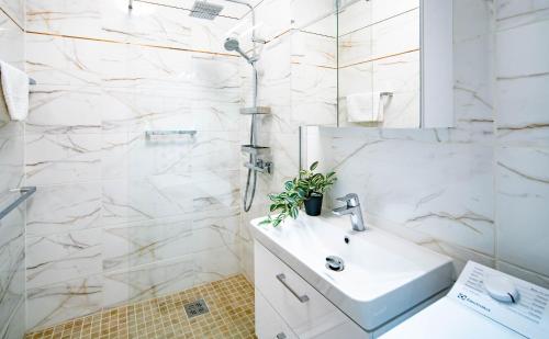 Free Parking Riverwalk Home - 4 ppl,Wi-Fi,AC, TV 1133 Budapest, 91 Visegrádi utca Ground floor, door number: 2. kép - 3