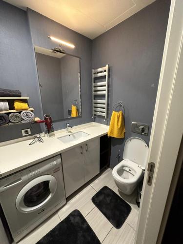 Dapur atau dapur kecil di Kartal Lüks Daire