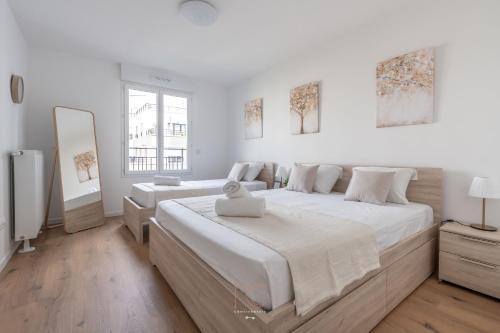 En eller flere senge i et værelse på Disneyland-Paris 7pers, Parking, Wifi