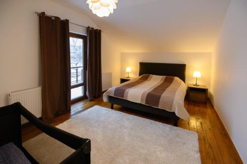 Posteľ alebo postele v izbe v ubytovaní Villa Santha