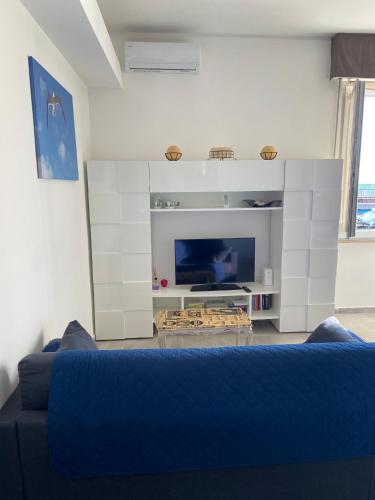 Χώρος καθιστικού στο casa Nenne appartamento con due camere da letto