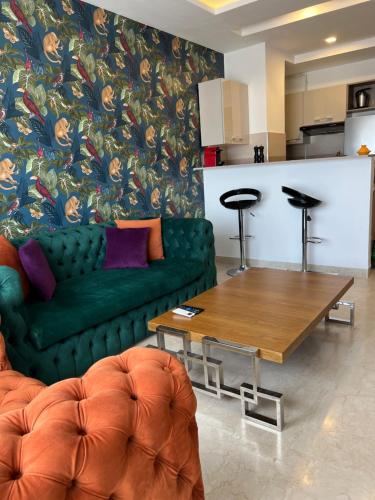 Χώρος καθιστικού στο Dar benny jardin carthage