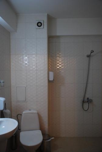 Koupelna v ubytování Guest House ANEX
