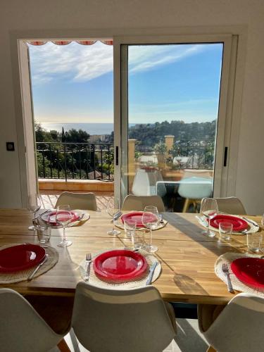 Villa à Menton avec vue mer