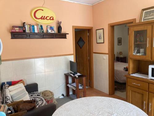 TV a/nebo společenská místnost v ubytování Casa Nova